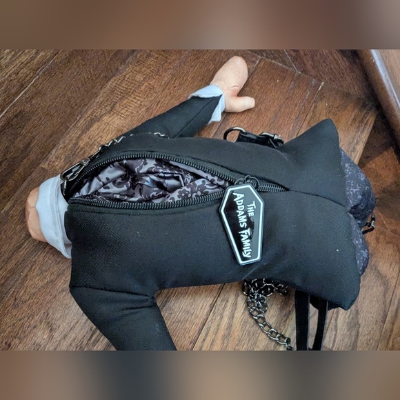 Wednesday Doll Plush Crossbody Bag! Adult Length - Picture 10 of 13